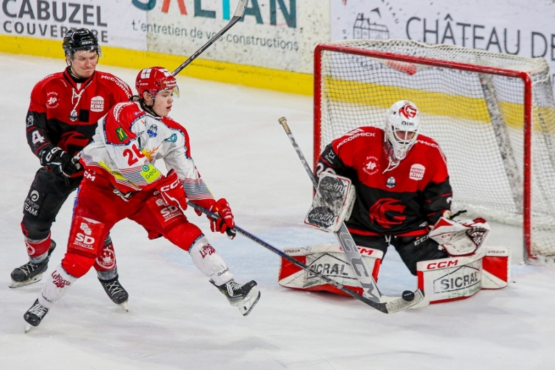 Photo hockey Ligue Magnus - Ligue Magnus - 1/2 Finale - Match 4 : Amiens  vs Grenoble  - Nvlle victoire grenobloise à Amiens
