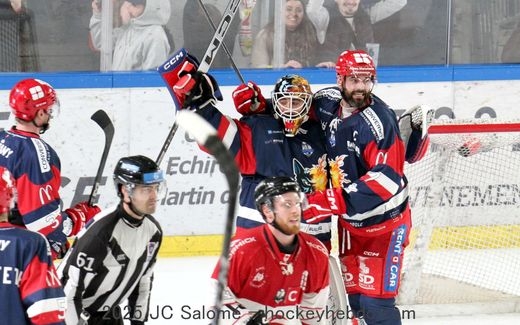 Photo hockey Ligue Magnus - Ligue Magnus - 1/2 Finale - Match 5 : Grenoble  vs Amiens  - Grenoble en finale!!!