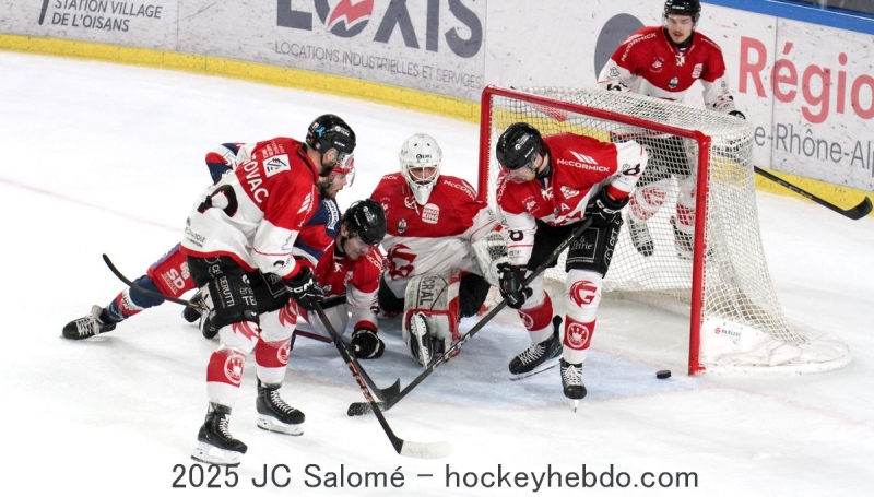 Photo hockey Ligue Magnus - Ligue Magnus - 1/2 Finale - Match 5 : Grenoble  vs Amiens  - Grenoble en finale!!!