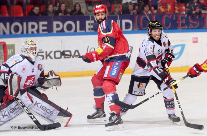Photo hockey Ligue Magnus - Ligue Magnus - 1/2 finale match 1 : Grenoble  vs Amiens  - Des Brûleurs De Loups intraitables