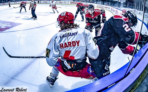 Photo hockey Ligue Magnus - Ligue Magnus - 1/2 Finale match 2 : Bordeaux vs Grenoble  - LM Poffs 1/2 - M2 - Bordeaux double la mise face à Grenoble