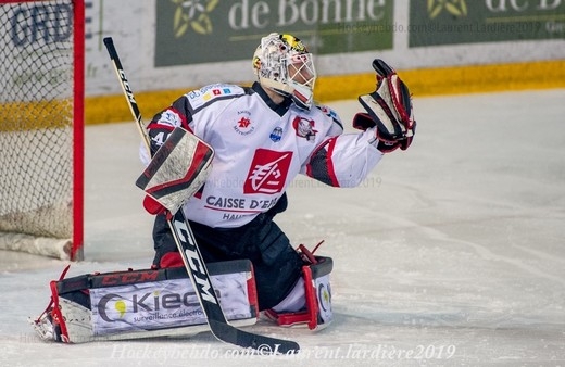 Photo hockey Ligue Magnus - Ligue Magnus - 1/2 finale match 2 : Grenoble  vs Amiens  - Grenoble double (péniblement) la mise