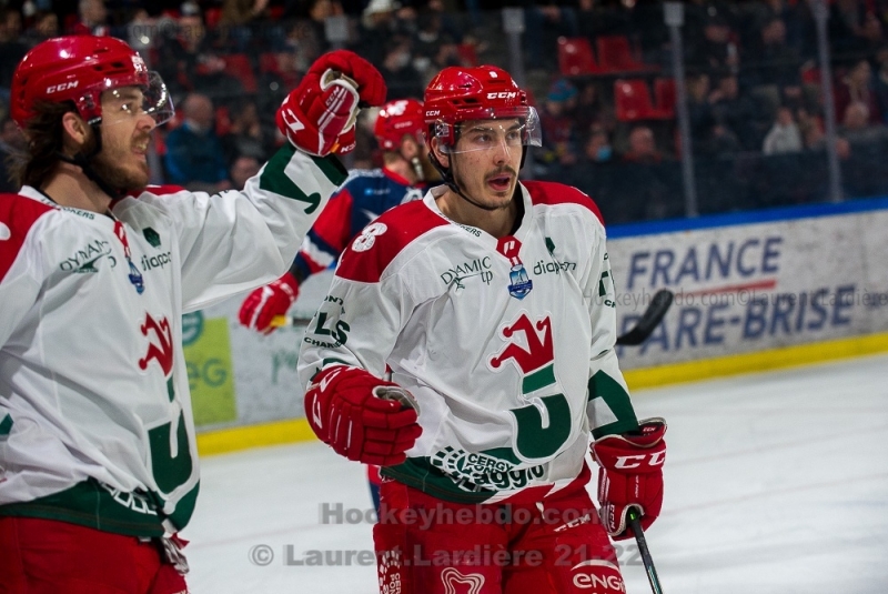Photo hockey Ligue Magnus - Ligue Magnus - 1/2 finale match 2 : Grenoble  vs Cergy-Pontoise - La réussite au rendez-vous! 