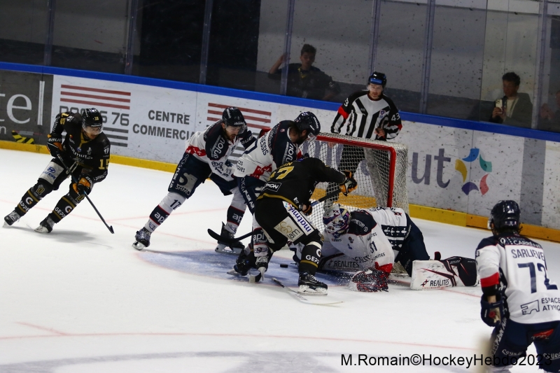 Photo hockey Ligue Magnus - Ligue Magnus - 1/2 finale match 2 : Rouen vs Angers  - LM : Angers relance les débats