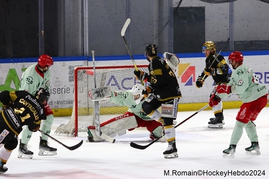 Photo hockey Ligue Magnus - Ligue Magnus - 1/2 Finale match 2 : Rouen vs Cergy-Pontoise - Seconde victoire pour Rouen dans cette série.