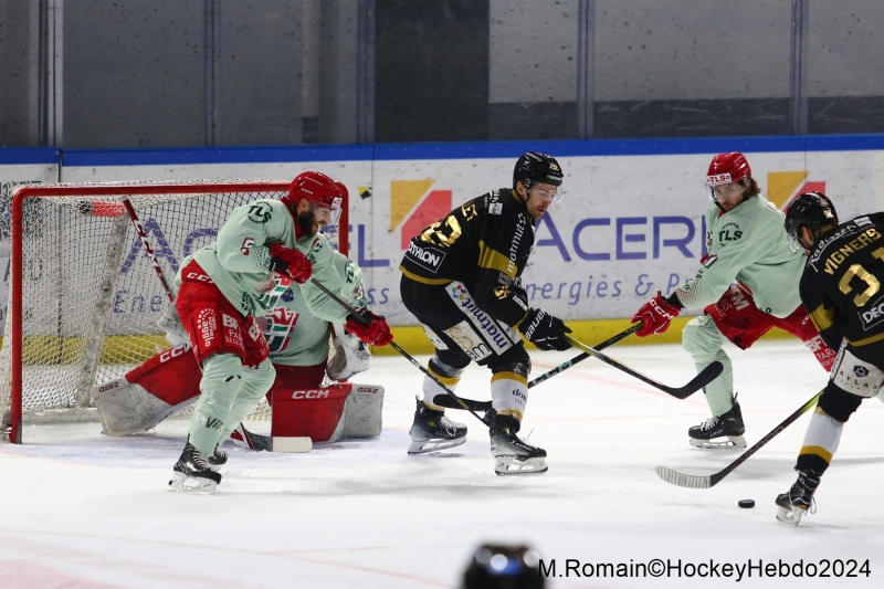 Photo hockey Ligue Magnus - Ligue Magnus - 1/2 Finale match 2 : Rouen vs Cergy-Pontoise - Seconde victoire pour Rouen dans cette série.