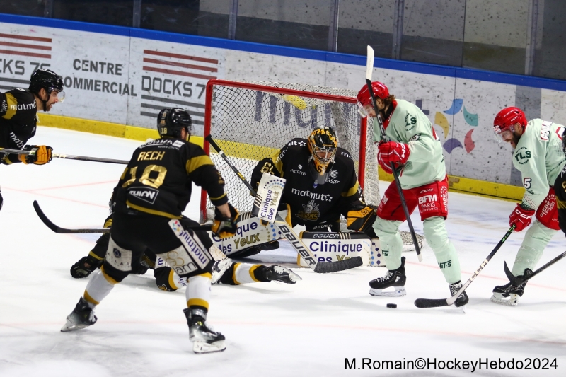 Photo hockey Ligue Magnus - Ligue Magnus - 1/2 Finale match 2 : Rouen vs Cergy-Pontoise - Seconde victoire pour Rouen dans cette série.