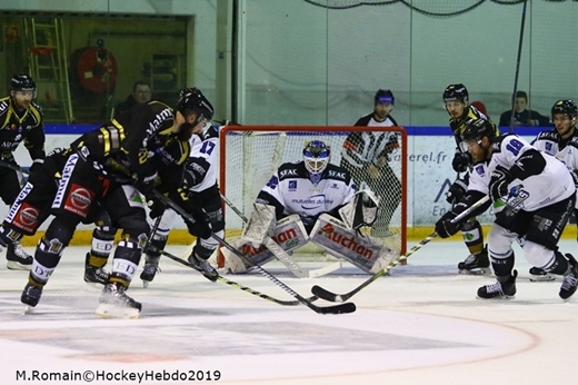 Photo hockey Ligue Magnus - Ligue Magnus - 1/2 finale match 2 : Rouen vs Gap  - Un match gagné difficilement pour Rouen
