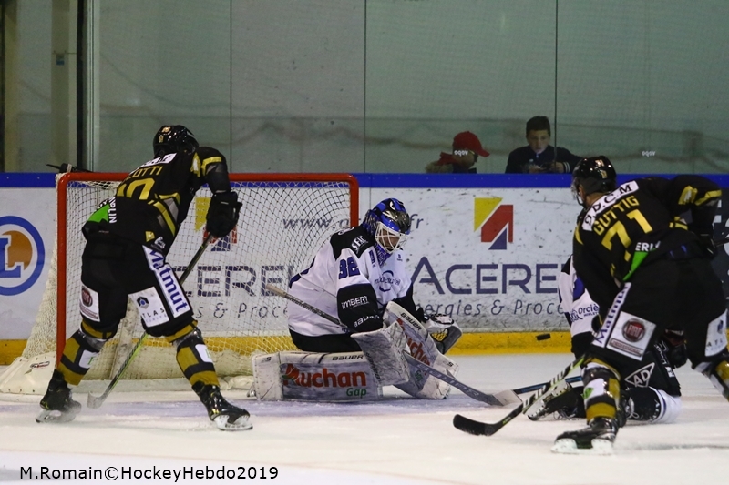Photo hockey Ligue Magnus - Ligue Magnus - 1/2 finale match 2 : Rouen vs Gap  - Un match gagné difficilement pour Rouen