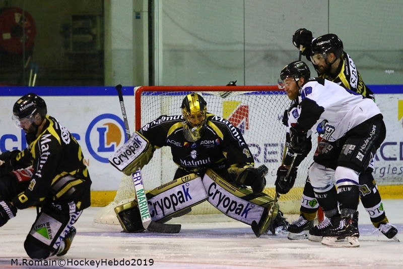 Photo hockey Ligue Magnus - Ligue Magnus - 1/2 finale match 2 : Rouen vs Gap  - Un match gagné difficilement pour Rouen
