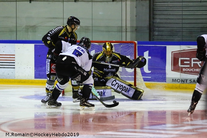 Photo hockey Ligue Magnus - Ligue Magnus - 1/2 finale match 2 : Rouen vs Gap  - Un match gagné difficilement pour Rouen