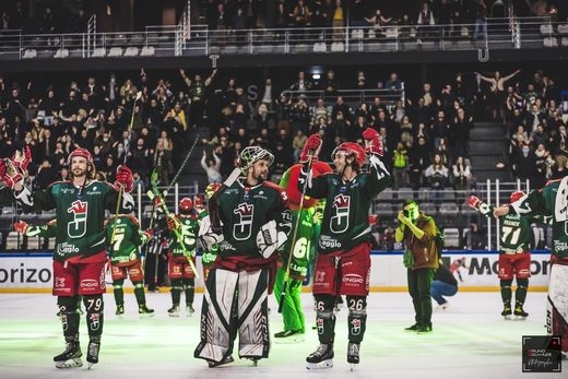 Photo hockey Ligue Magnus - Ligue Magnus - 1/2 finale match 3 : Cergy-Pontoise vs Grenoble  - Héroïques, les Jokers renversent les Brûleurs de loups