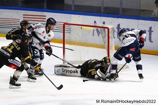 Photo hockey Ligue Magnus - Ligue Magnus - 1/2 finale match 4 : Rouen vs Angers  - LM : Le réveil du dragon.