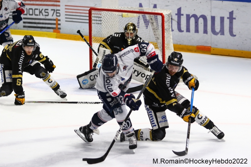 Photo hockey Ligue Magnus - Ligue Magnus - 1/2 finale match 4 : Rouen vs Angers  - LM : Le réveil du dragon.