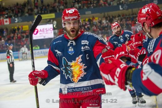 Photo hockey Ligue Magnus - Ligue Magnus - 1/2 finale match 5 : Grenoble  vs Cergy-Pontoise - Blanchissage pour conclure la série!