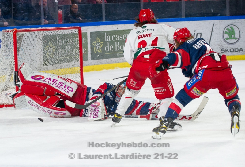 Photo hockey Ligue Magnus - Ligue Magnus - 1/2 finale match 5 : Grenoble  vs Cergy-Pontoise - Blanchissage pour conclure la série!