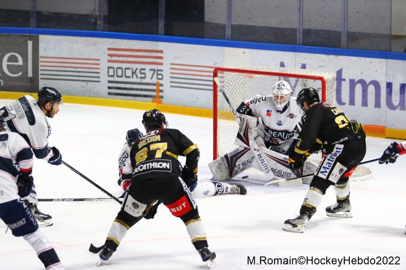 Photo hockey Ligue Magnus - Ligue Magnus - 1/2 finale match 6 : Rouen vs Angers  - LM : Angers revient à hauteur.
