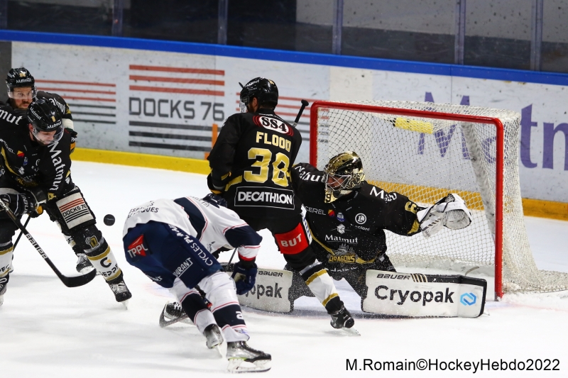Photo hockey Ligue Magnus - Ligue Magnus - 1/2 finale match 6 : Rouen vs Angers  - LM : Angers revient à hauteur.