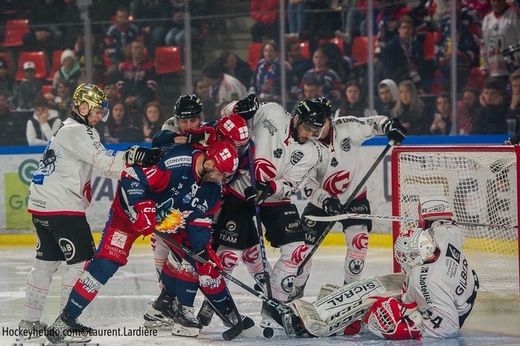 Photo hockey Ligue Magnus - Ligue Magnus - 1/4 de Finale - Match 1 : Grenoble  vs Amiens  - Grenoble s’impose face à des Amiénois poussifs