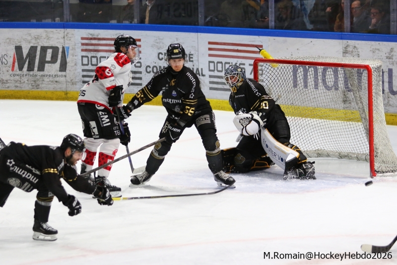 Photo hockey Ligue Magnus - Ligue Magnus - 1/4 de Finale - Match 1 : Rouen vs Amiens  - Les Dragons prennent le premier point !