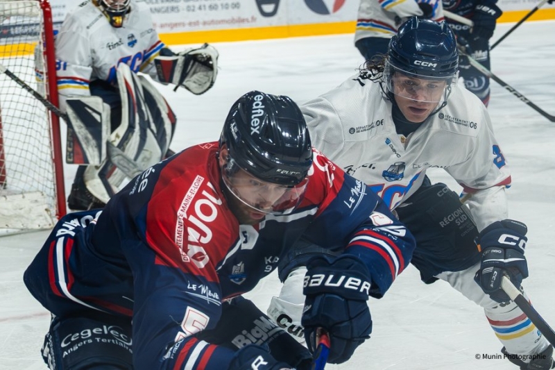 Photo hockey Ligue Magnus - Ligue Magnus - 1/4 de Finale - Match 2 : Angers  vs Nice - Et de deux pour Angers