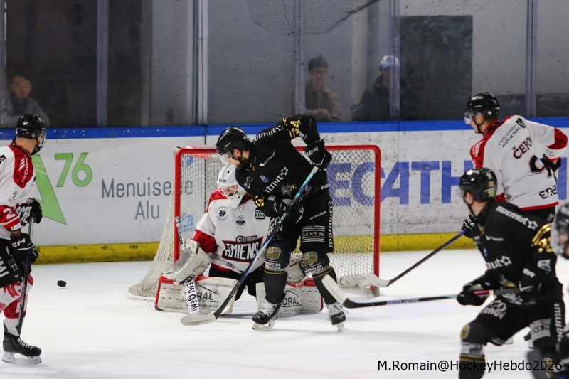 Photo hockey Ligue Magnus - Ligue Magnus - 1/4 de Finale - Match 2 : Rouen vs Amiens  - Amiens réveille les vieux démons rouennais