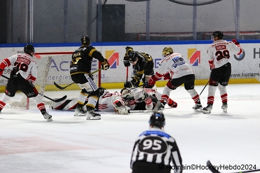 Photo hockey Ligue Magnus - Ligue Magnus - 1/4 de Finale - Match 2 : Rouen vs Nice - Rouen double la mise face à Nice