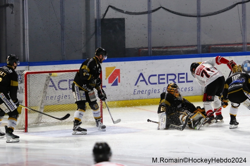 Photo hockey Ligue Magnus - Ligue Magnus - 1/4 de Finale - Match 2 : Rouen vs Nice - Rouen double la mise face à Nice