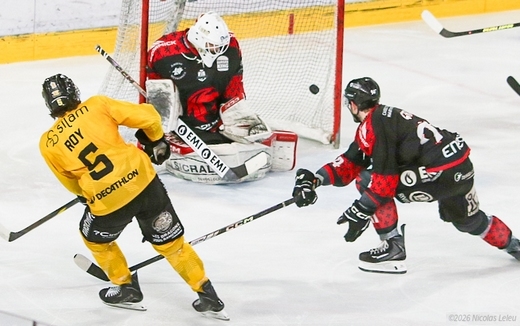Photo hockey Ligue Magnus - Ligue Magnus - 1/4 de Finale - Match 3 : Amiens  vs Rouen - POFFS - Rouen empoche le Match 3