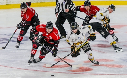Photo hockey Ligue Magnus - Ligue Magnus - 1/4 de Finale - Match 4 : Amiens  vs Rouen - Rouen prend une option dans la série.