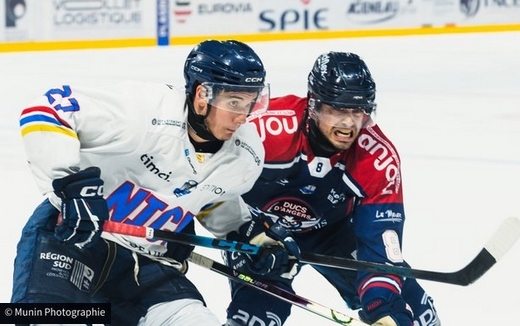 Photo hockey Ligue Magnus - Ligue Magnus - 1/4 de Finale - Match 5 : Angers  vs Nice - Nice empoche le cinquième round !