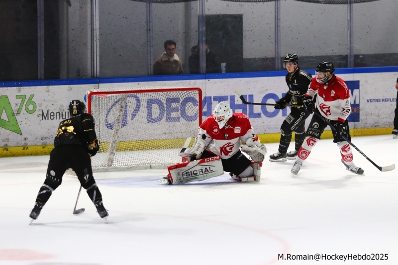 Photo hockey Ligue Magnus - Ligue Magnus - 1/4 de Finale - Match 5 : Rouen vs Amiens  - Rouen trébuche, Amiens revient.
