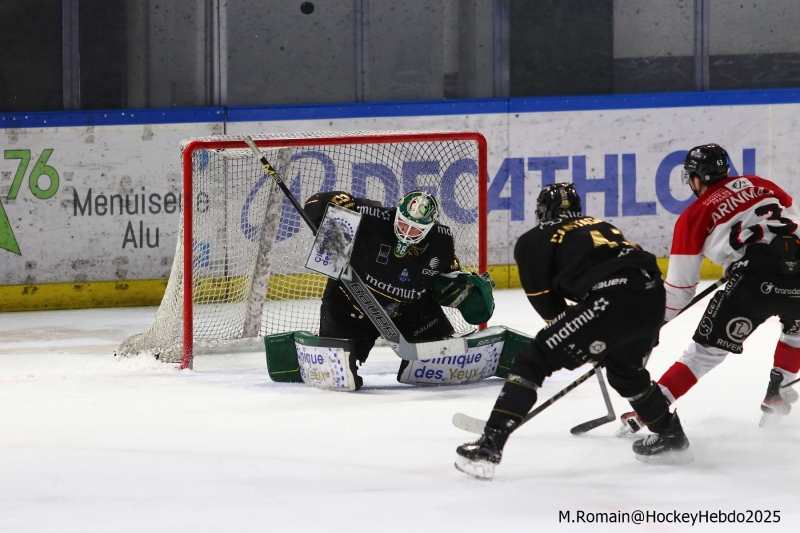 Photo hockey Ligue Magnus - Ligue Magnus - 1/4 de Finale - Match 7 : Rouen vs Amiens  - Les Gothiques s’offrent une demi-finale