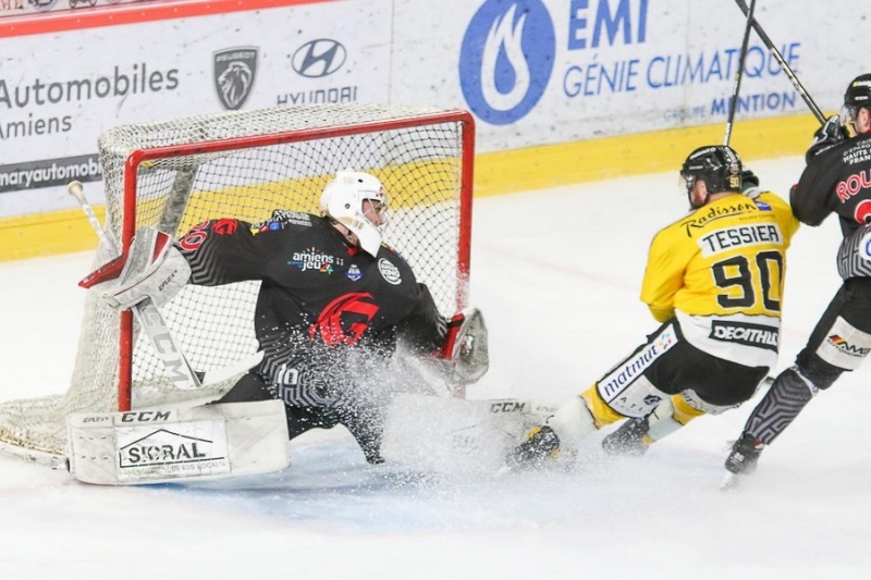 Photo hockey Ligue Magnus - Ligue Magnus - 1/4 finale match 3 : Amiens  vs Rouen - Poff M3 - Rouen s