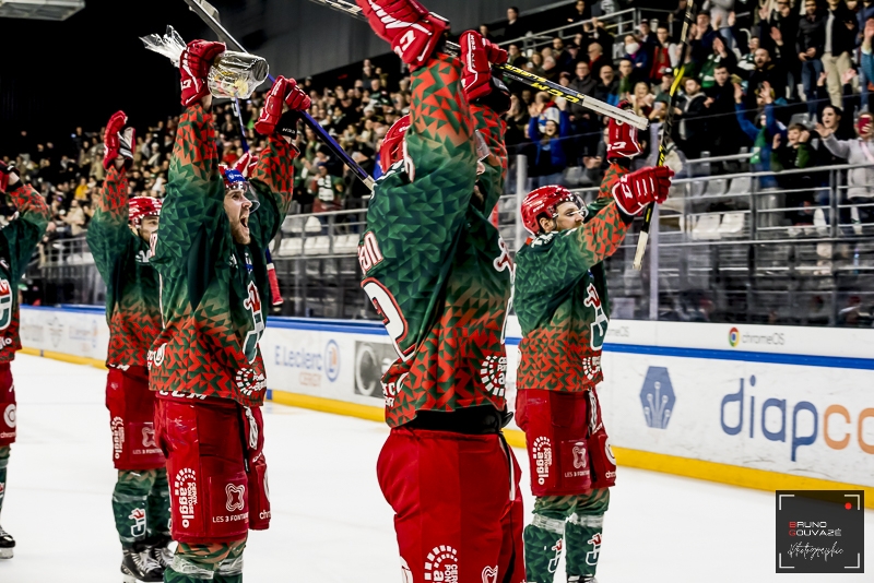 Photo hockey Ligue Magnus - Ligue Magnus - 1/4 finale match 5 : Cergy-Pontoise vs Gap  - Les Jokers bouclent la série à domicile