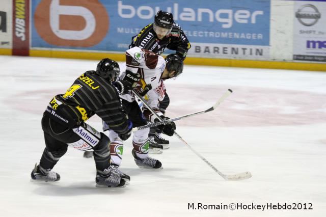 Photo hockey Ligue Magnus - Ligue Magnus : 10ème journée  : Rouen vs Morzine-Avoriaz - Trois sur Trois
