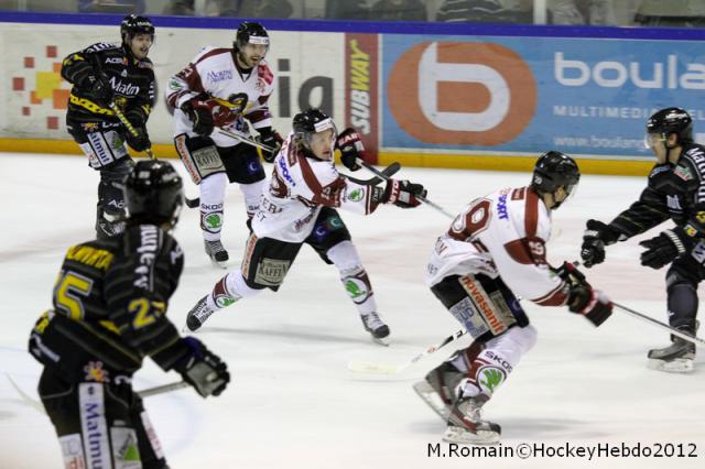 Photo hockey Ligue Magnus - Ligue Magnus : 10ème journée  : Rouen vs Morzine-Avoriaz - Trois sur Trois