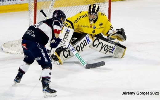 Photo hockey Ligue Magnus - Ligue Magnus : 10ème journée : Angers  vs Rouen - Pas de point pour les Ducs