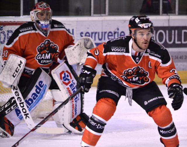 Photo hockey Ligue Magnus - Ligue Magnus : 10ème journée : Epinal  vs Briançon  - 666, la marque du Diable...
