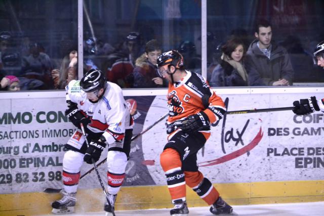 Photo hockey Ligue Magnus - Ligue Magnus : 10ème journée : Epinal  vs Briançon  - 666, la marque du Diable...