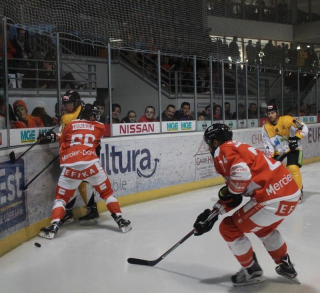 Photo hockey Ligue Magnus - Ligue Magnus : 10ème journée : Epinal  vs Strasbourg  - L’Etoile Noire coule son voisin