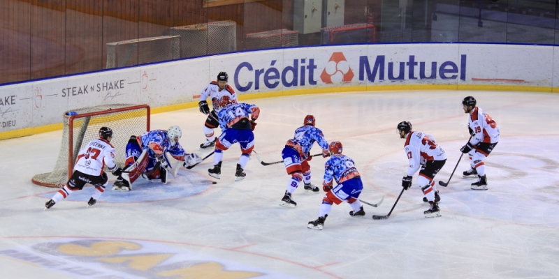 Photo hockey Ligue Magnus - Ligue Magnus : 10ème journée : Lyon vs Mulhouse - Mulhouse rend les armes