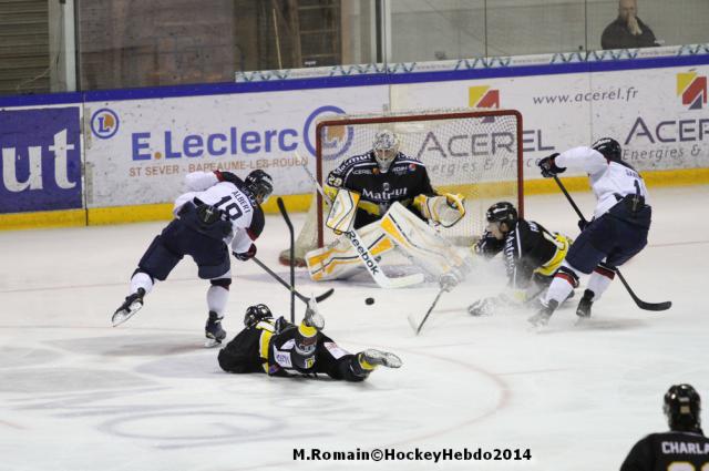 Photo hockey Ligue Magnus - Ligue Magnus : 10ème journée : Rouen vs Angers  - Au bout du suspense ! 