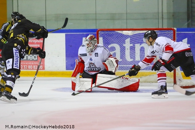 Photo hockey Ligue Magnus - Ligue Magnus : 10ème journée : Rouen vs Bordeaux - Les Dragons reprennent leur rang