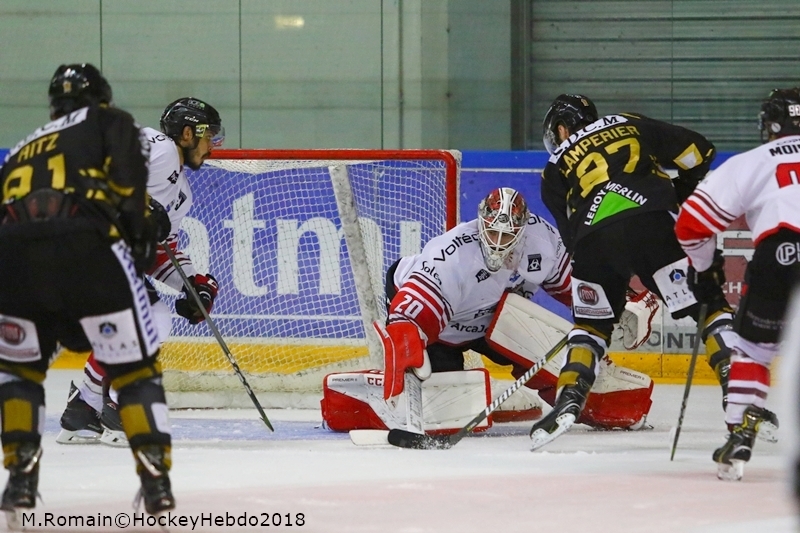 Photo hockey Ligue Magnus - Ligue Magnus : 10ème journée : Rouen vs Bordeaux - Les Dragons reprennent leur rang
