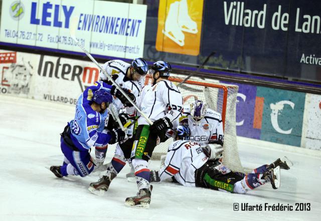Photo hockey Ligue Magnus - Ligue Magnus : 10ème journée : Villard-de-Lans vs Caen  - Deux points importants ! 