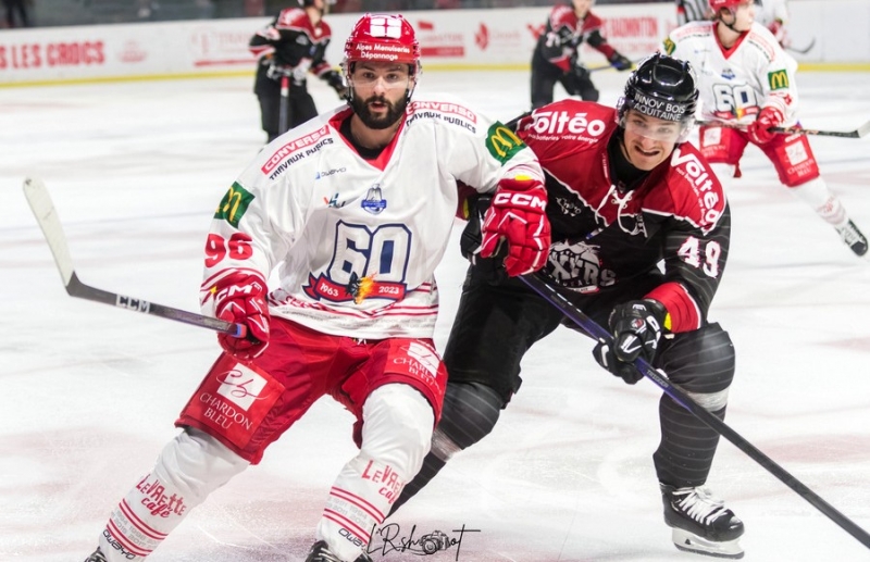 Photo hockey Ligue Magnus - Ligue Magnus : 10ème journée : Bordeaux vs Grenoble  - Les Boxers y étaient presque ! 