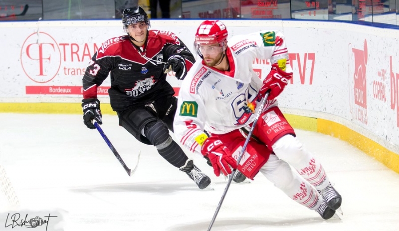 Photo hockey Ligue Magnus - Ligue Magnus : 10ème journée : Bordeaux vs Grenoble  - Les Boxers y étaient presque ! 
