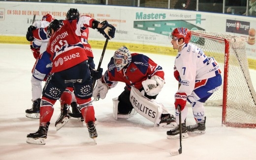 Photo hockey Ligue Magnus - Ligue Magnus : 11ème journée : Angers  vs Lyon - Une victoire dans la douleur