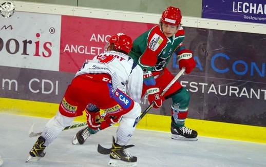 Photo hockey Ligue Magnus - Ligue Magnus : 11ème journée : Anglet vs Grenoble  - Grenoble s